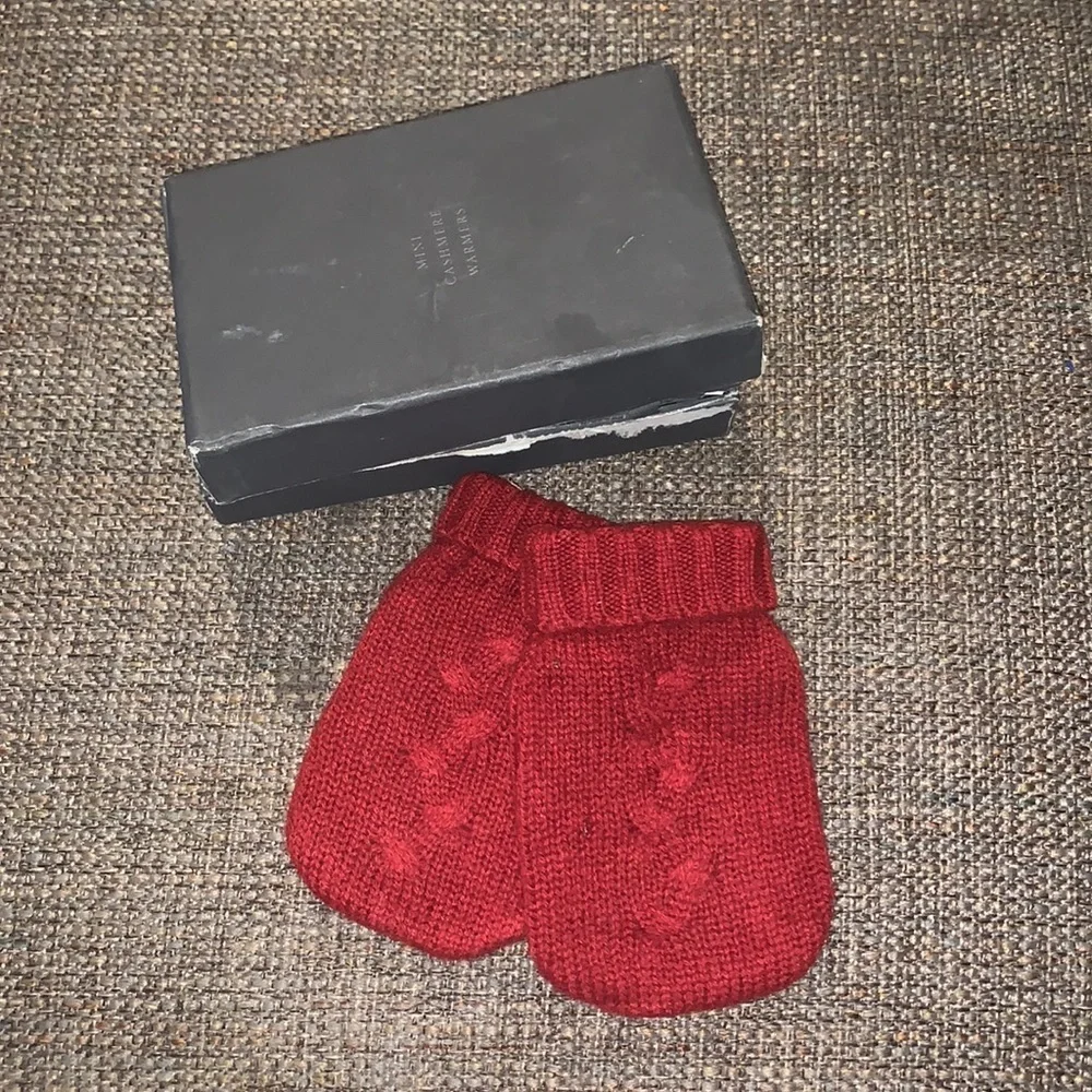 BNWT Cashmere Mini Mittens by Restoration Hardware